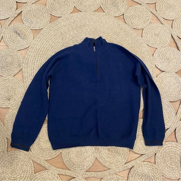 Smartwool mens blue sweater XL - Picture 1 of 7